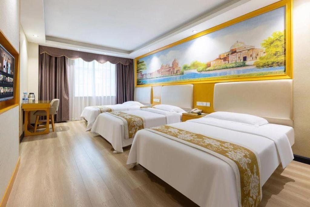 Greentree Inn Guangzhou Panyu Chimelong Happy World Business Hotel Luaran gambar