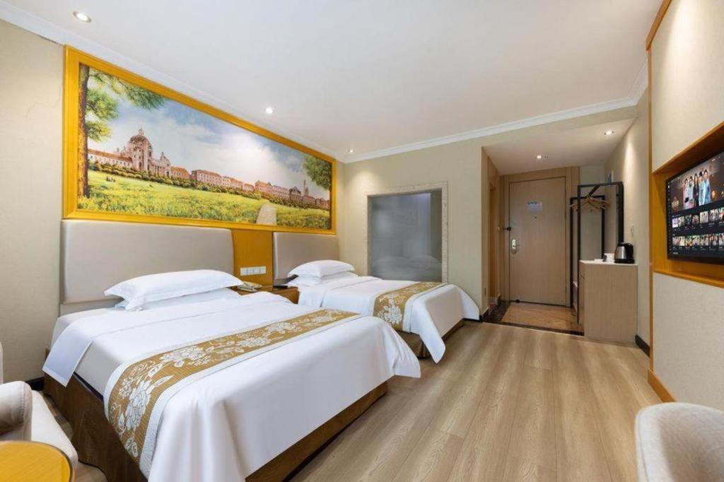 Greentree Inn Guangzhou Panyu Chimelong Happy World Business Hotel Luaran gambar